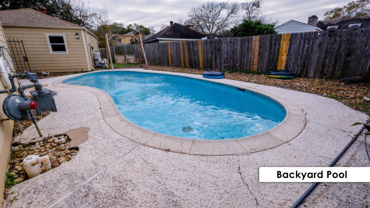 Pool House, 20 Minutes From Dt 4Bdr For 10 Guests - Winkleman Villa Houston Exteriör bild
