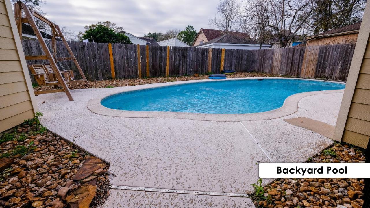 Pool House, 20 Minutes From Dt 4Bdr For 10 Guests - Winkleman Villa Houston Exteriör bild